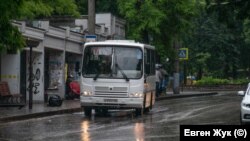 Маршрутка в Севастополе. Архивное фото