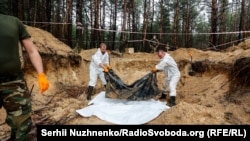 Під Ізюмом знайшли вбитих українських військових, у яких були зв'язані руки, 16 вересня 2022 року