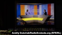 Ігор Кондратюк у студії Радіо Свобода під час «Суботнього інтерв’ю»