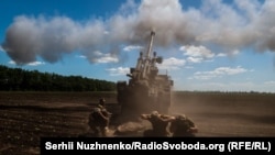 Українські військові отримали самохідну артилерійську установку «Цезар», червень 2022 року