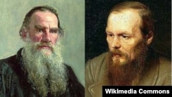 Lev Tolstoy və Fyodor Dostoyevski