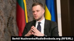 Міністр закордонних справ Литовської Республіки Габріелюс Ландсбергіс