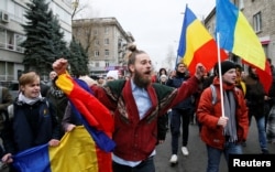 Протести у Кишиневі. 14 листопада 2016 року