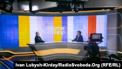 Олександр Турчинов у студії Радіо Свобода