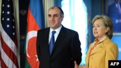 Hillary Clinton Washingtonda Elmar Məmmdəyarovla görüşür, 5 may 2009