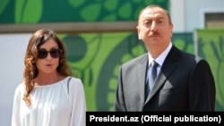 Mehriban Əliyeva və İlham Əliyev (foto: president.az)