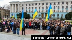 Хроніки Євромайдану в Криму: півострів, який хотів до Європи (фотогалерея)