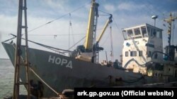 Затримане судно «Норд» у порту Бердянська