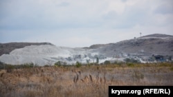 Ульяновський кар'єр у Білогірському районі Криму, 2016 рік