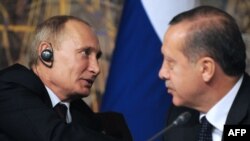 V.Putin və R.T.Erdoğan