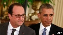 Barack Obama və Francois Hollande