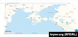 Пункти видачі замовлень служби Hermes у Криму і Севастополі