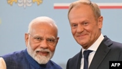 Polşa və Hindistanın baş nazirləri Donald Tusk və Narendra Modi