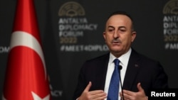 Türkiyənin xarici işlıər naziri Mevlüt Çavuşoğlu