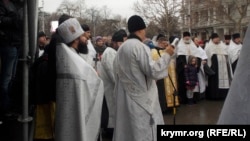 Молебень на Різдво Христове в Севастополі. Архівне фото