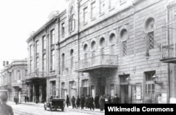 Leyli və Məcnun operasının səhnəyə qoyulduğu "Tağıyev teatrı" 1910-cu il.