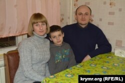 Олександр Болтян з родиною