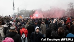 Мітинг на Болотній площі в Москві, РФ, 10 грудня 2011 року