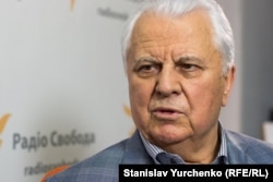 Перший президент України Леонід Кравчук у студії Радіо Свобода, Київ, 2015 рік