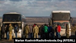 Обмін полоненими поблизу Горлівки, 27 грудня 2017 року