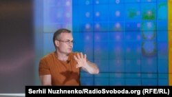 Сергій Гармаш – у студії Радіо Свобода під час Суботнього інтерв’ю