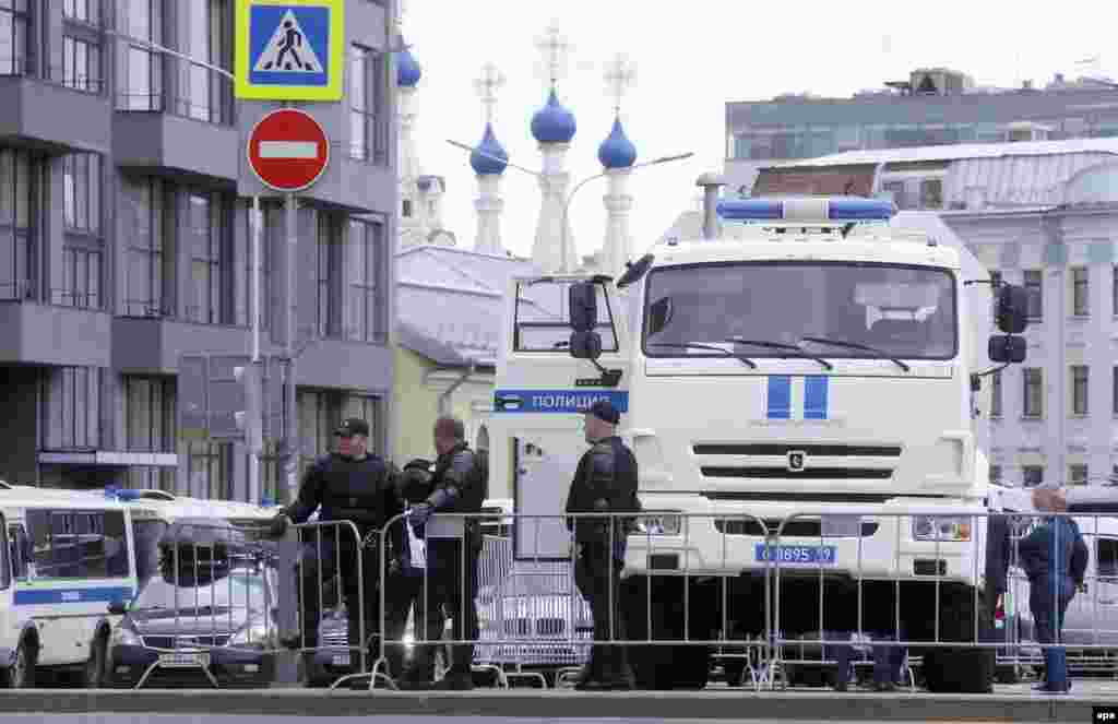 Мәскеу полициясы наразыларды ұстауға дайындалып тұр.&nbsp;