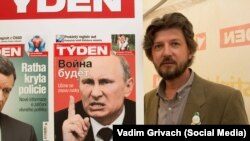 Росіянин Антон Літвін – активний учасник акцій у Празі на підтримку України